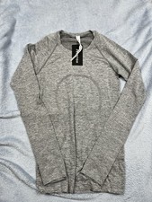 Lululemon Swiftly Tech Long Sleeve 2.0 peloton Running Top - Size 4