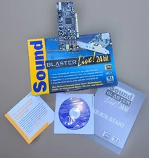 Creative Sound Blaster Live 24-Bit Sbl24 Sb0410 New In Box