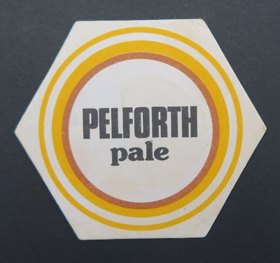 Antique PELFORTH PALE Coaster Bierdeckel 9 Beer Underbock