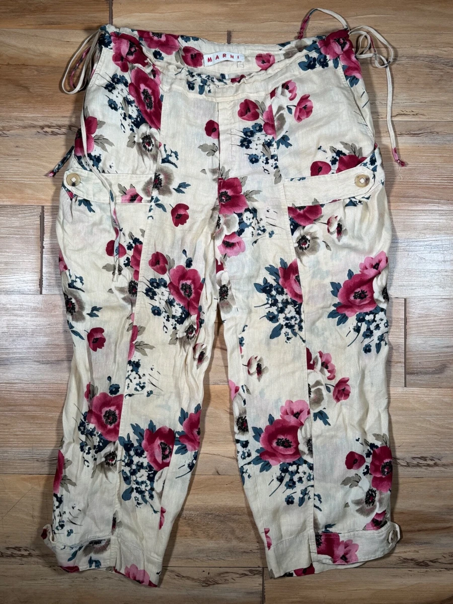 Marni Floral Pants for Women for sale | eBay