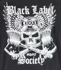 Black Label Society T Shirt Metal T Shirt Rock T Shirt Mens Med Concert T Shirt