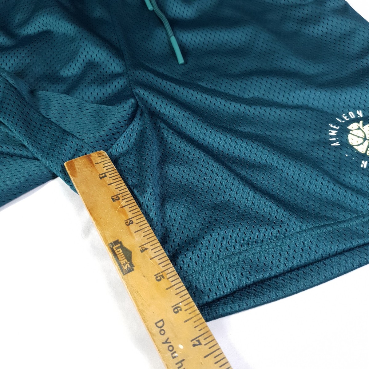New Balance x Aime Leon Dore Basketball Shorts Forest Green Mesh 