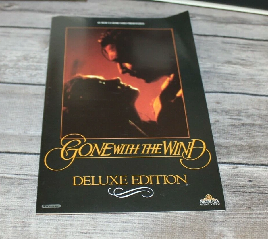 GONE WITH THE WIND VHS DELUXE EDITION BOX SET EXCELLENT CONDITION VINTAGE - Image 4 of 4