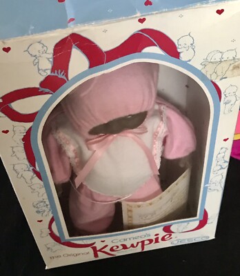 kewpie dollカメオキューピー パジャマピンク KEWPIE DOLL, CAMEO'S ORIGINAL, AA, IN PINK BUNNY PJ'S, 1992