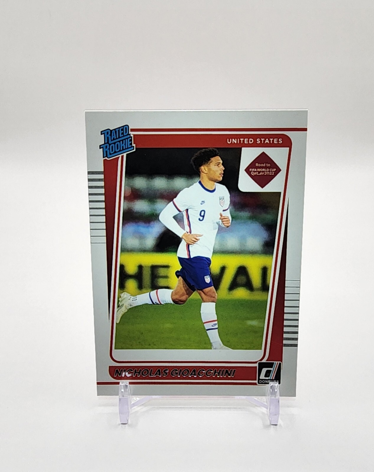 2021-22 Panini Donruss Rated Rookie Nicholas Gioacchini No. 190