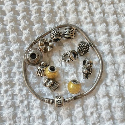 Pandora 925 Amrband Set Armband+ 12 BEADS, Original, Star Wars, Selten