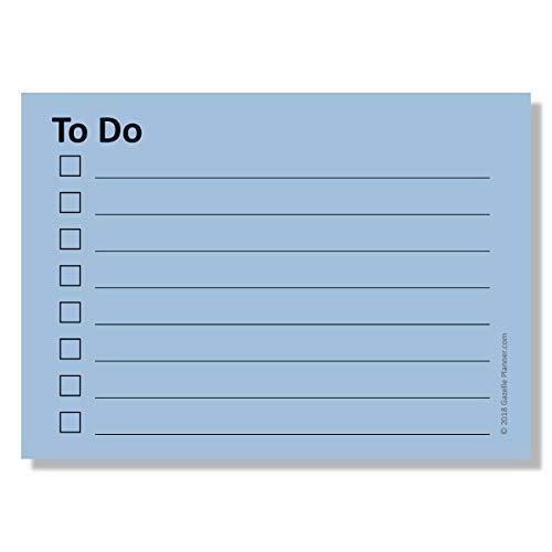 Sticky Notes With To Do List Planner Checklist With Lines 4 Pads Pack 100 Ebay