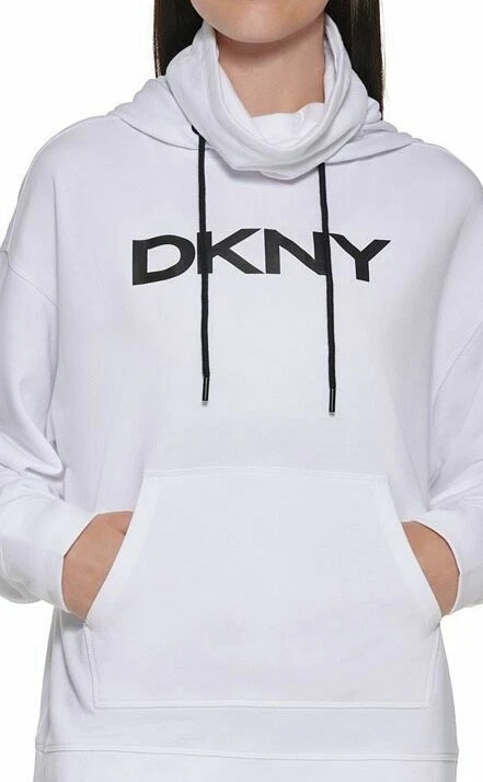 Dkny sales white sweatshirt