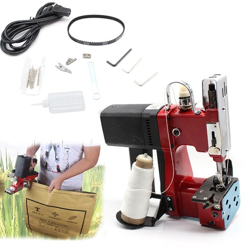 Macchina da cucire elettrica industriale portatile cucitrice borsa 15000 giri 110v - Foto 7 di 10