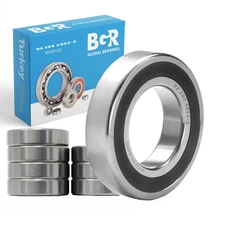 BGR 100 pcs R8 2RS ABEC-3  High Quality Rubber Sealed Bearing,  1/2x1-1/8"x5/16"