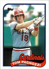 1989 Topps #208 Tom Pagnozzi