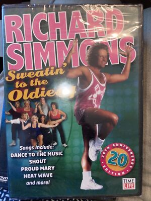 Richard Simmons: Sweatin' to the Oldies 4 DVD New Sealed Exercise Time Life