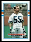 1989 Topps #192 Brian Bosworth