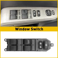 Left Driver Side Window Power Master Control Switch For 2007-2012 Toyota Tundra