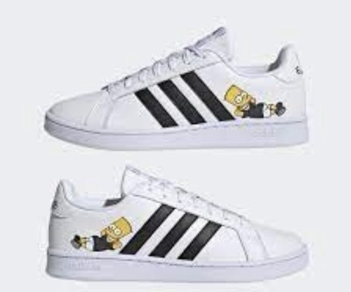 adidas grand court x the simpsons