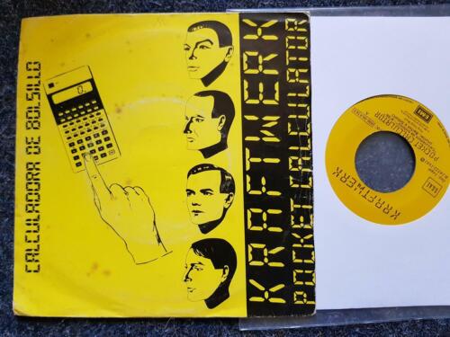7" Single Vinyl Kraftwerk - Pocket calculator SPAIN - Picture 1 of 1