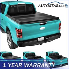 5ft For Ford Ranger 2019-2023 Hard Solid Tri-fold Short Truck Bed Tonneau Cover