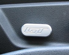 2005-2013 Mustang Cobra Saleen Billet Seat Adjuster Knob Cover 2005-2013 Mustang Cobra Saleen Billet Seat Adjuster Knob Cover