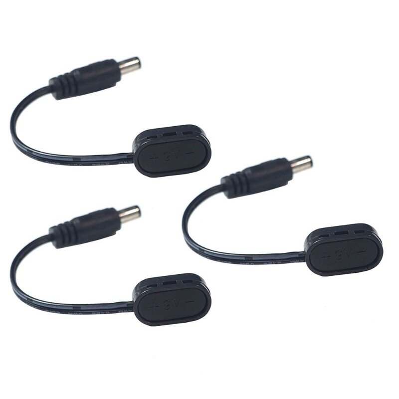 3Pcs/pack Guitar Effect Pedal Power Supply Adapter Guitar Pedal Power