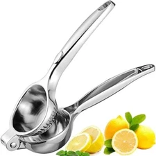Stainless Steel Lemon Squeezer—manual Press for Easy Citrus Extraction & Kitchen