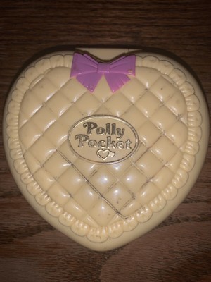 polly pocket yellow heart