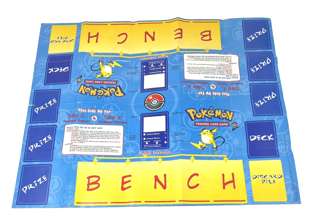 Vintage Pokemon TCG Base Set 2 Double-sided Playmat | eBay