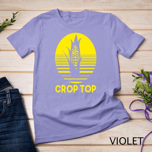 Camiseta Top Recortada de Maíz Divertida Agricultor Agricultura Amante del Maíz Unisex - Imagen 13 de 15