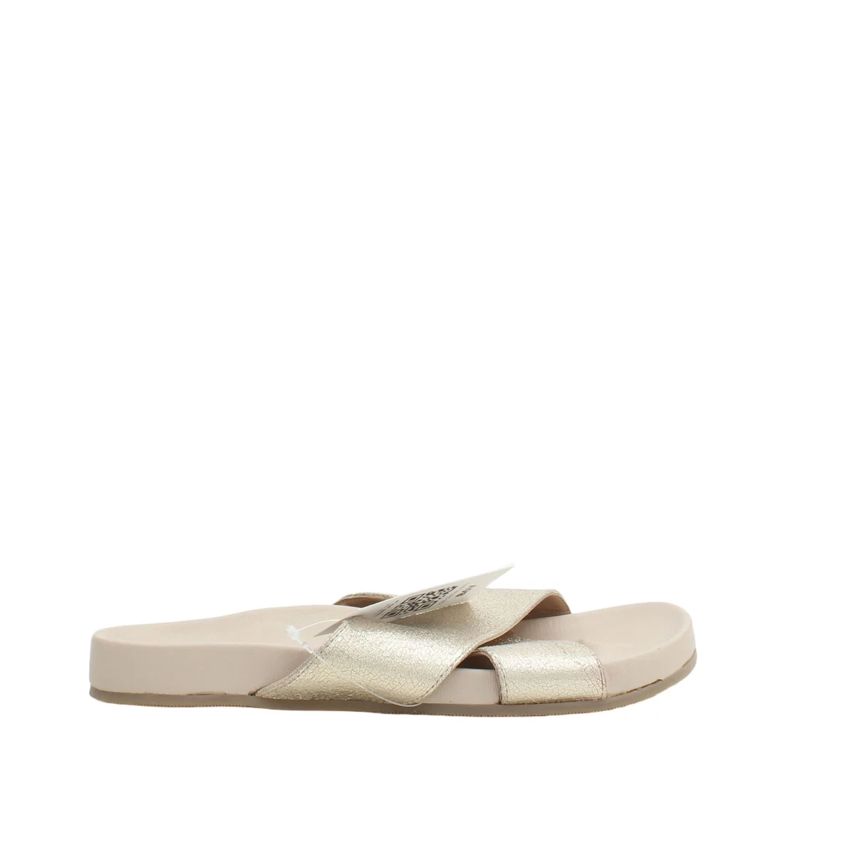 White gold sandals sale