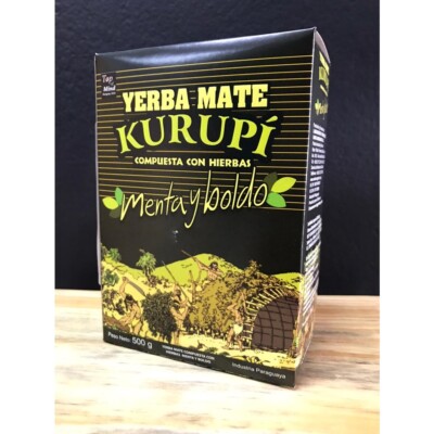 Kurupi Mint Boldo Yerba Mate 500 g 