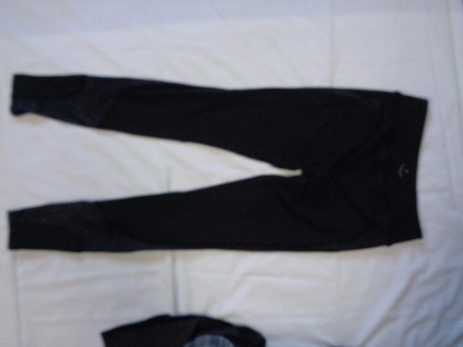 beyond-yoga lot of 2 gray reptile mesh embellished pants