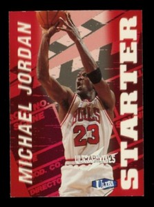 1997-98 Fleer Ultra Ultrabilities Starter #S1 Michael Jordan - Chicago Bulls HOF