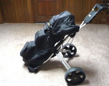 "Bag Boy" golf bag and cart