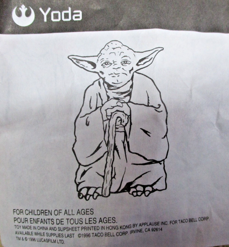 STAR WARS TRILOGY SPECIAL EDITION 1996 Taco Bell UNOPENED TOYS *RARE* GARAGE - Picture 2 of 11