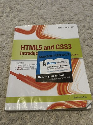 HTML5 and CSS3, Illustrated Introductory [Illustrated Series] Damaged