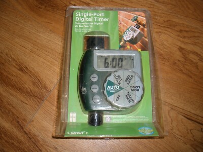 Orbit Single Port Digital Timer Model 56158, New & Sealed