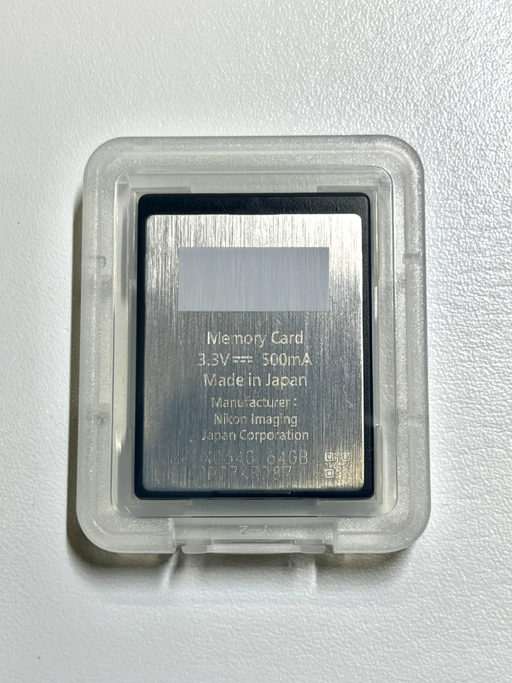 Nikon XQD Memory card 64GB MC-XQ64G from Japan NEW Memory Card - Image 2 of 4