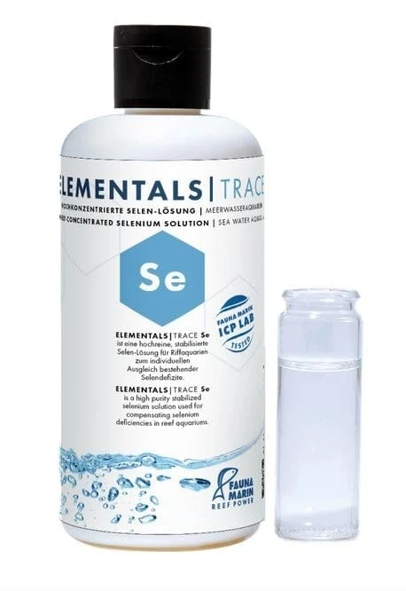 Fauna Marin Elementals Trace Se 250ml Hochkonzentrierte Selen-Lösung Meerwasser