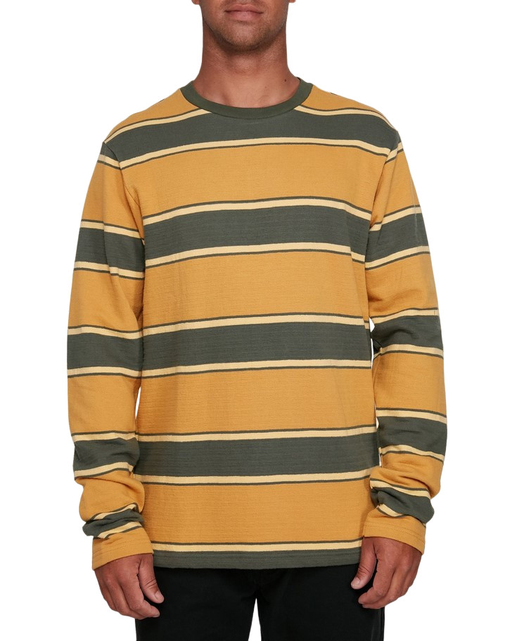 Удлиненный пуловер Herren с редуктором RVCA gestreift L 10090₽