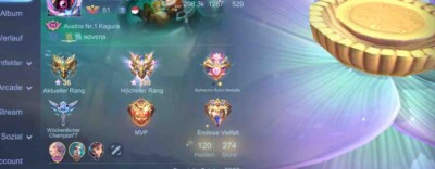 Mobile legends acc bosst egal welche elo 