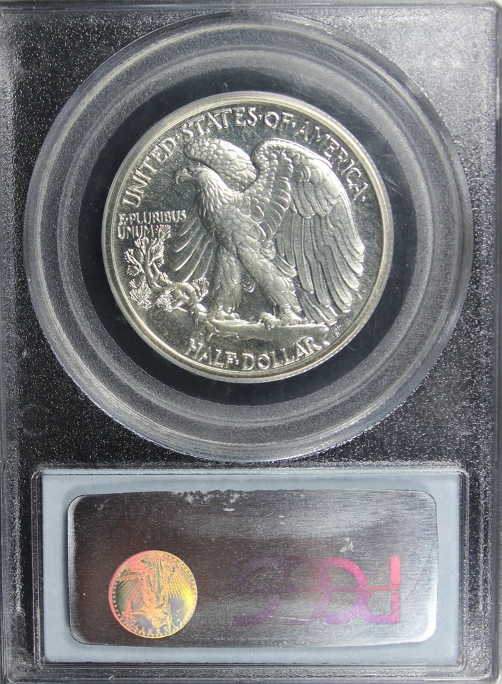 1940 PR66 Walking Liberty, CAC, PCGS 21855323 - Image 4 of 4