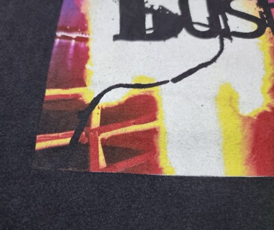 1996 Vintage Bush Razorblade Suitcase Promo Tee Size L Giant Tag
