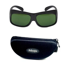 1pc 1064nm Optical Fiber Strong Pulse Laser Protective Glasses TR90 Large Frame