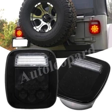 2x 39 LED Universal Stop Turn Tail Light For Wrangler YJ TJ CJ JK Truck Trailer