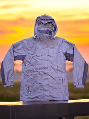 Regatta Isotex Purple Waterproof Breathable Jacket Full Zip Up Hooded Coat Sz 10