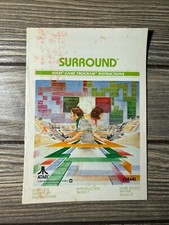 Atari Surround Game Program Instructions Manual