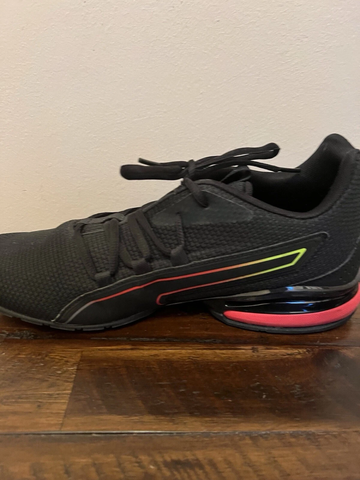 Sneakers uomo 10 Puma nere colorate 376756