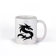 Cool Dragon Design Ceramic Coffee Mug | Cool Gift Idea | 11-Ounce Coffee Mug |