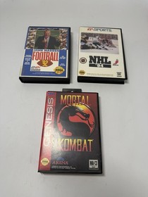 Sega Genesis Model 1 Console Bundle w/ Controller, Cables & 11 Games Tested