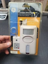 GE Personal Security Motion Sensing 120 dB Alarm / Entry Chime w/ Remote 51207