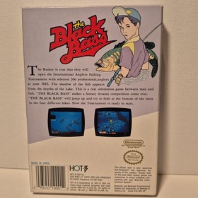 The Black Bass - Nintendo NES Video Game - Complete In Box CIB
